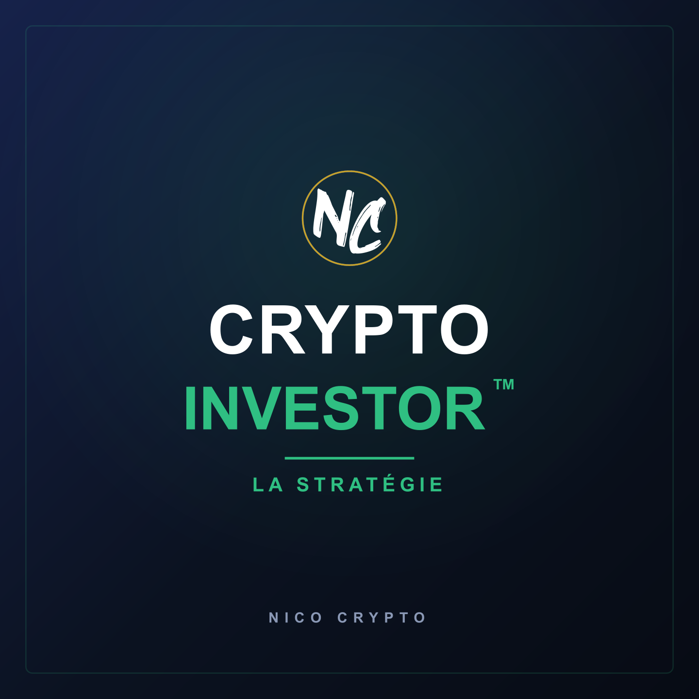CRYPTO INVESTOR la stratégie